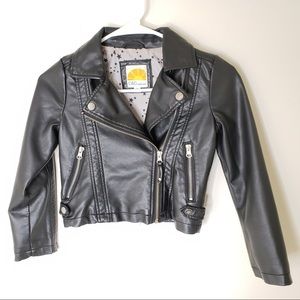 🎊HP🎉 C&C California Black Leather Moto Jacket